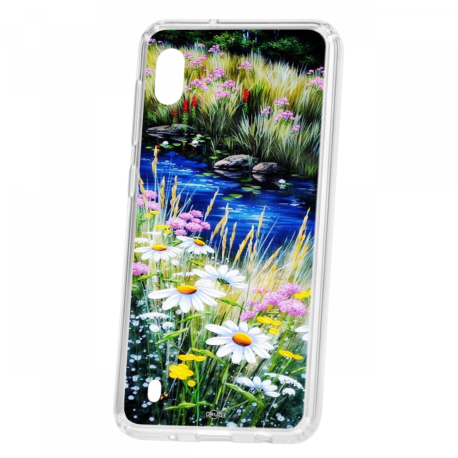 фото Чехол для samsung galaxy a10 2019 кruче print ромашки у ручья