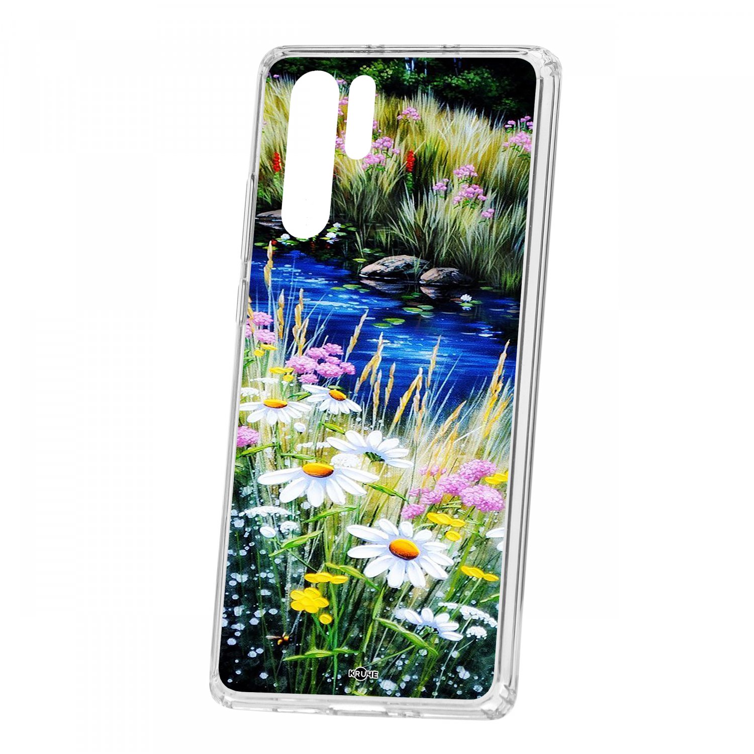 фото Чехол для huawei p30 pro кruче print ромашки у ручья