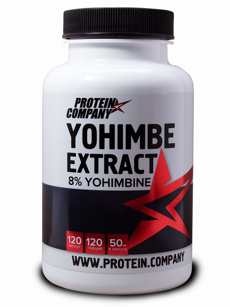 

Экстакт йохимбе Protein.Company Yohimbe extract 120 капсул, Yohimbe extract