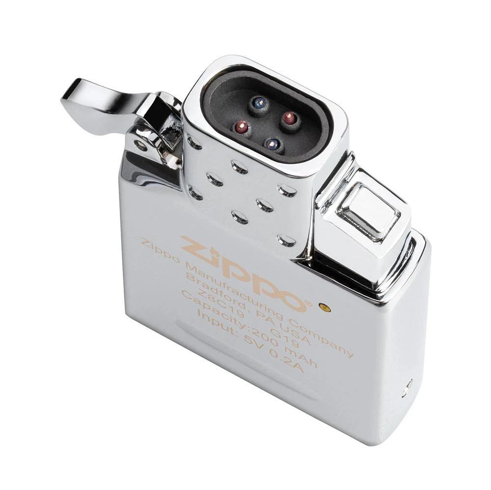фото Электронный вставной блок с usb зарядкой для широкой зажигалки zippo 65828