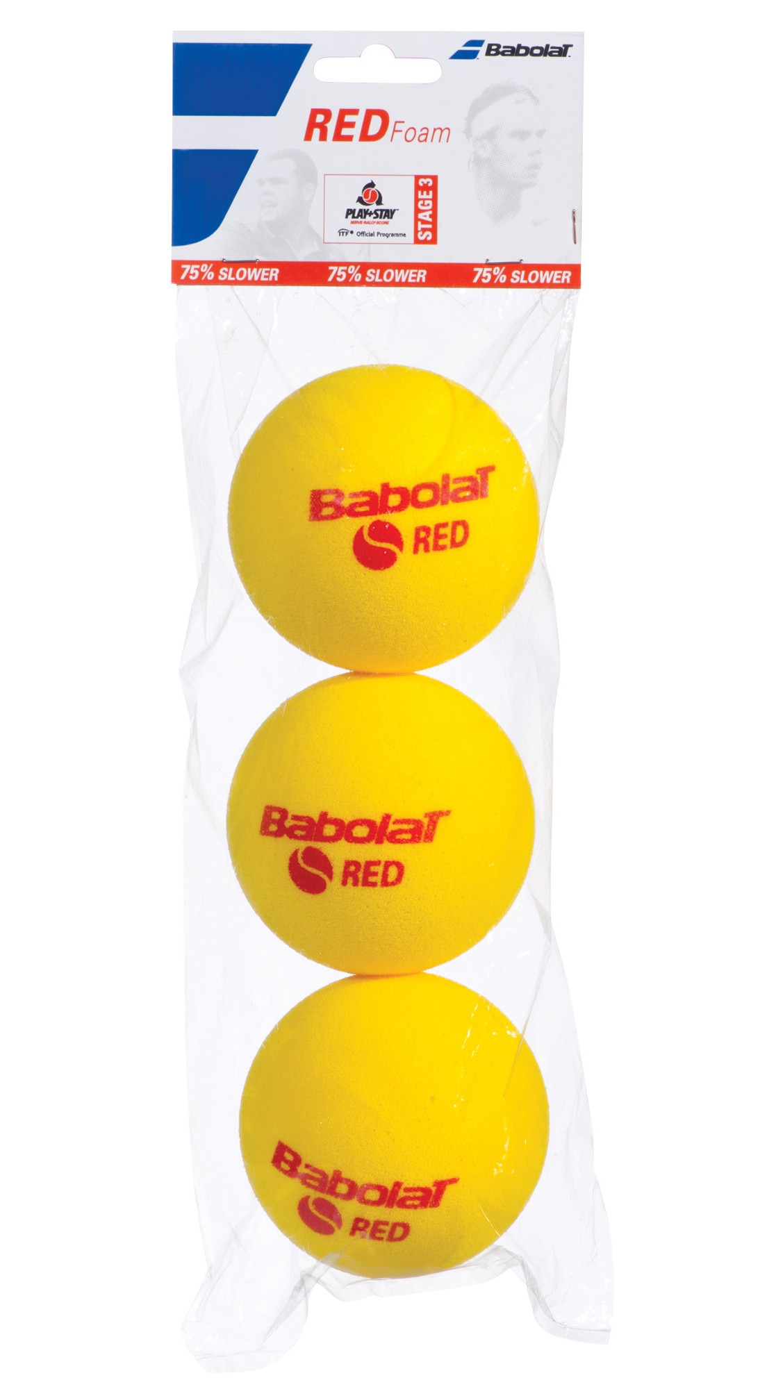 

Babolat Red Foam 3шт, Red Foam