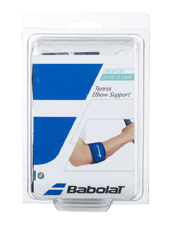 фото Фиксатор babolat tennis elbow support синий 40 см