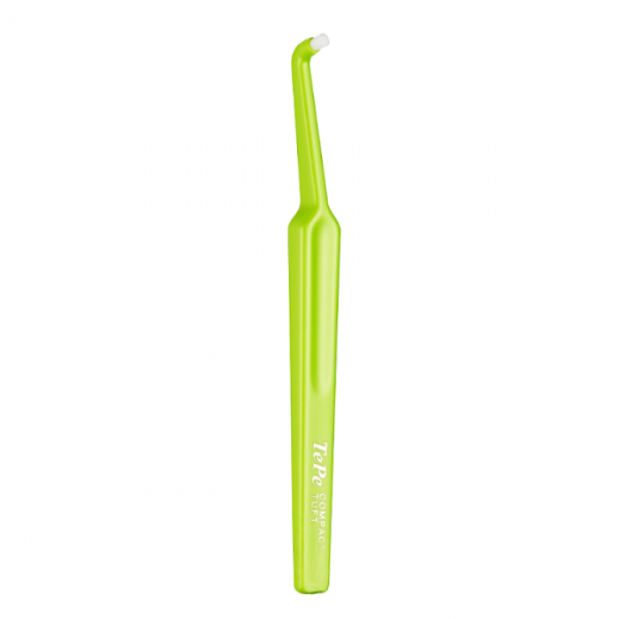 Монопучковая зубная щетка TePe Compact Tuft цвет в ассортименте зубная щетка r o c s edition classic средняя в ассортименте