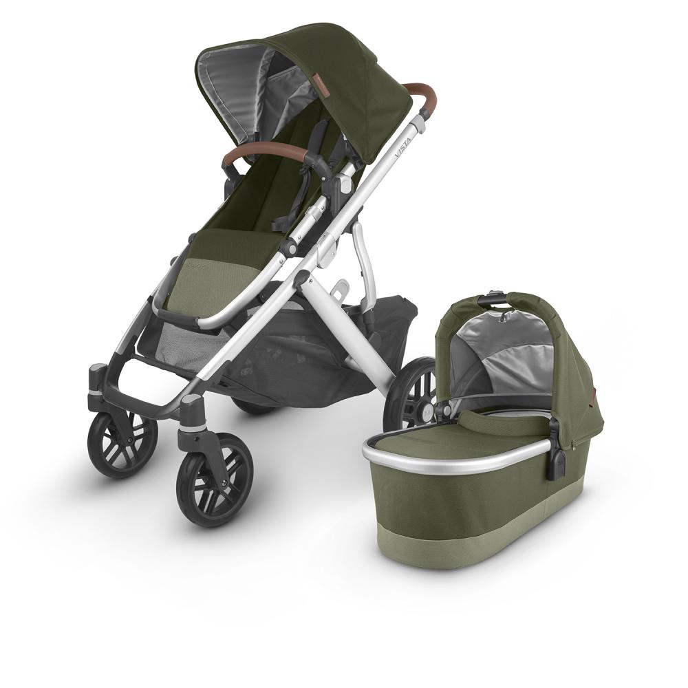

Коляска 2 в 1 UPPAbaby Vista V2 hazel оливковый, Vista V2