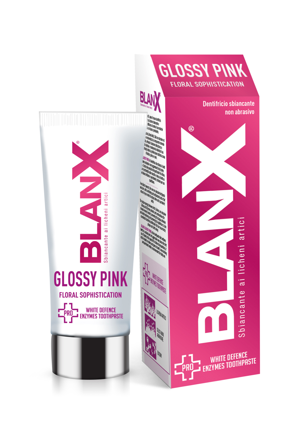 фото Зубная паста blanx pro glossy pink 25 мл