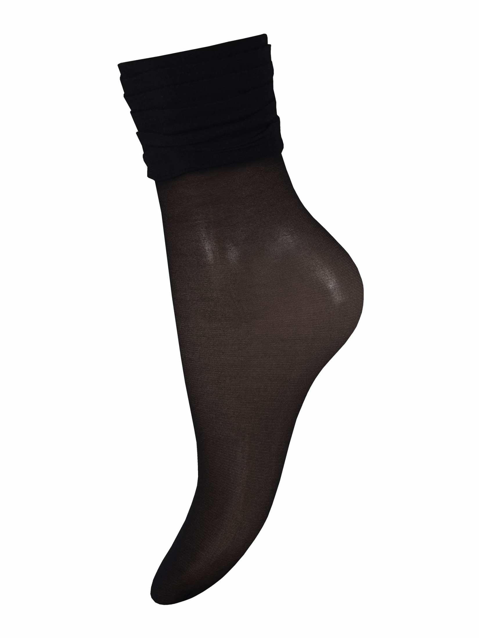 фото Капроновые носки женские mademoiselle samba черные unica