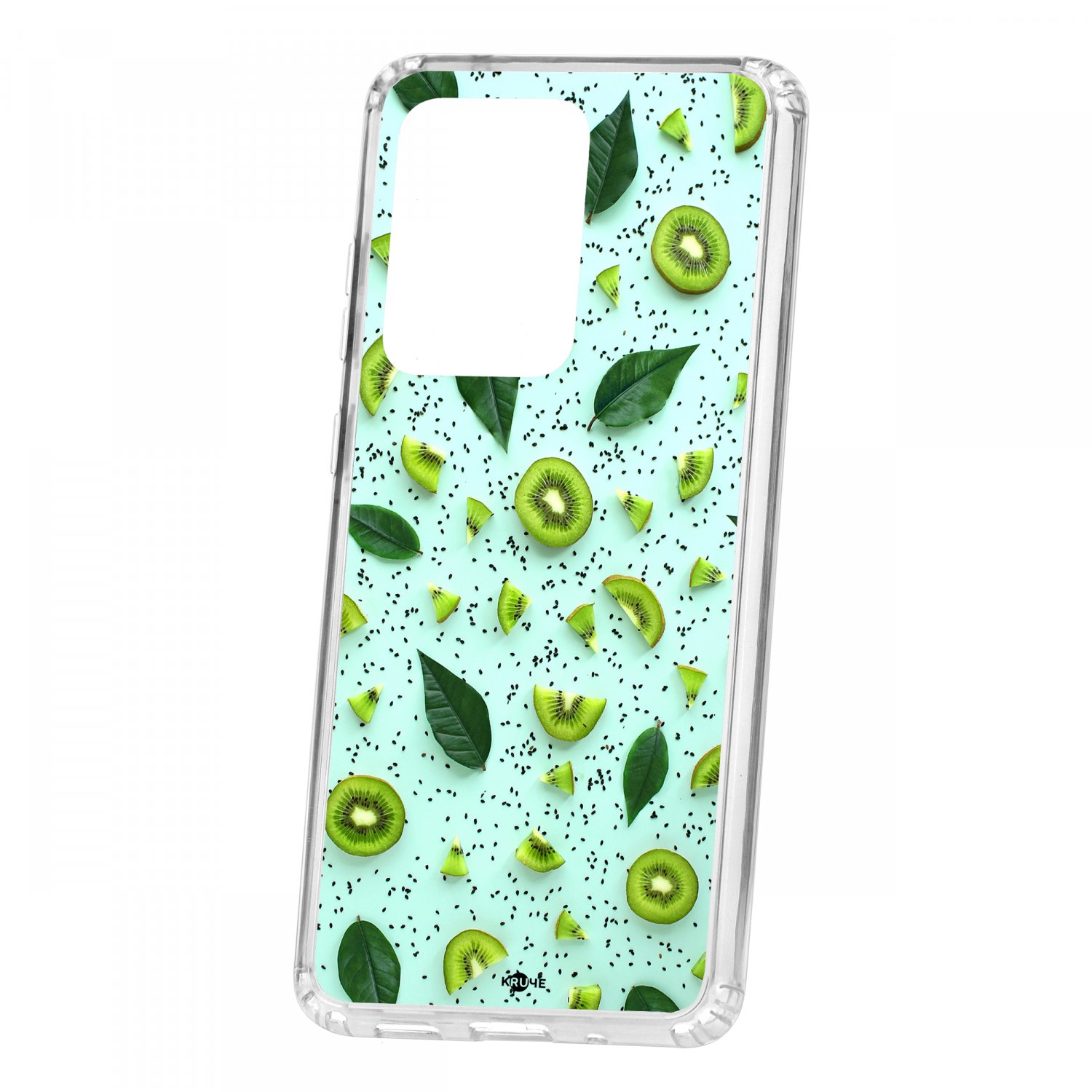 фото Чехол kruche samsung galaxy s20 ultra print киви кruче