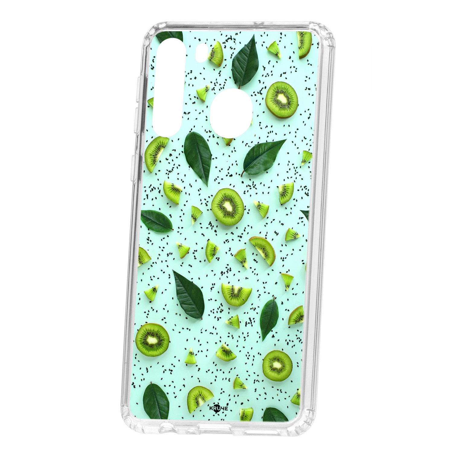 фото Чехол kruche samsung galaxy a21 print киви кruче