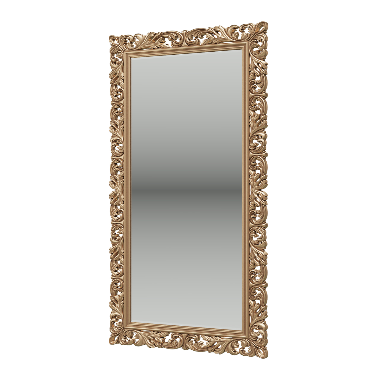 фото Зеркало мэри-мебель зк-06 золото, 203х6х108 см