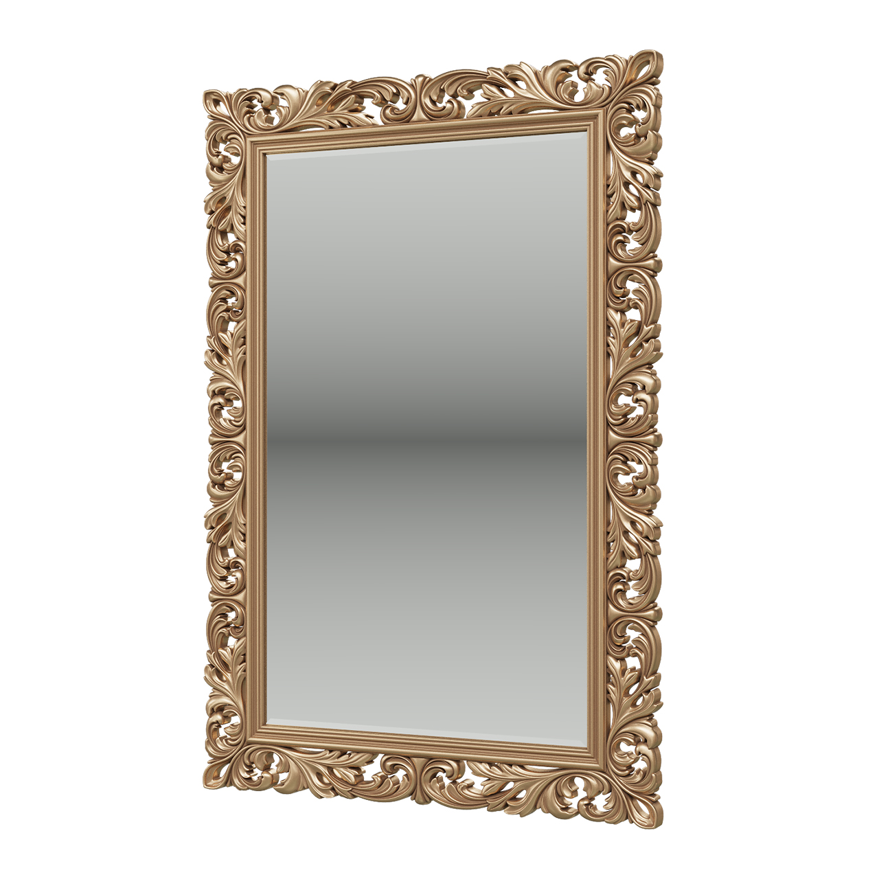 фото Зеркало мэри-мебель зк-05 золото, 160х6х108 см