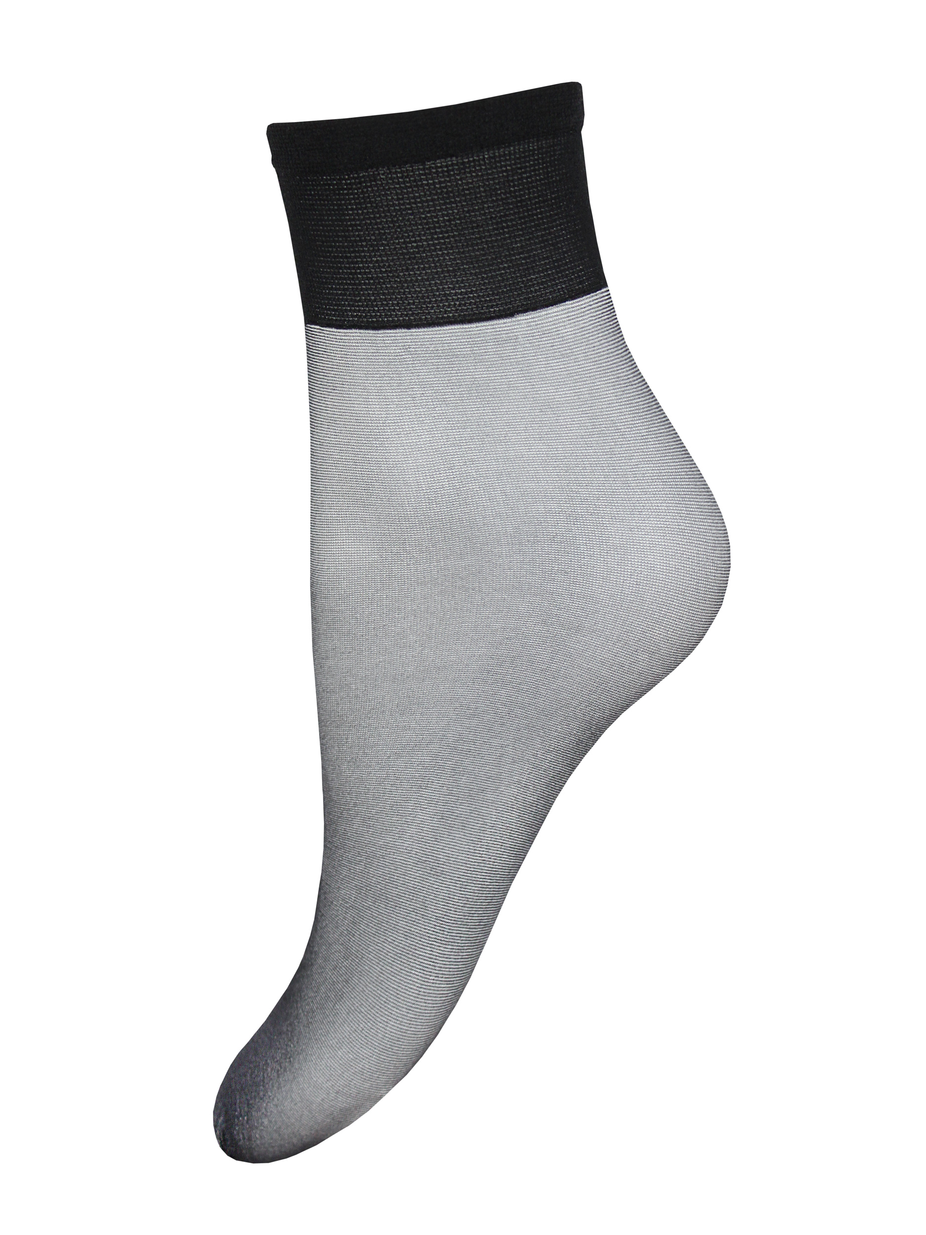фото Комплект капроновых носков женских mademoiselle silvia 10 (c.) 3 paia черных unica