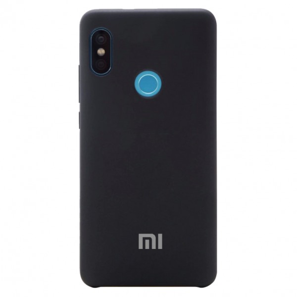 фото Cиликоновый чехол soft touch для xiaomi redmi s2 (черный / black) epik