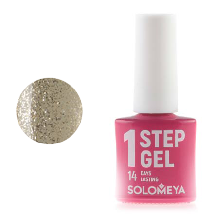 фото Гель-лак solomeya one step № 37, gold