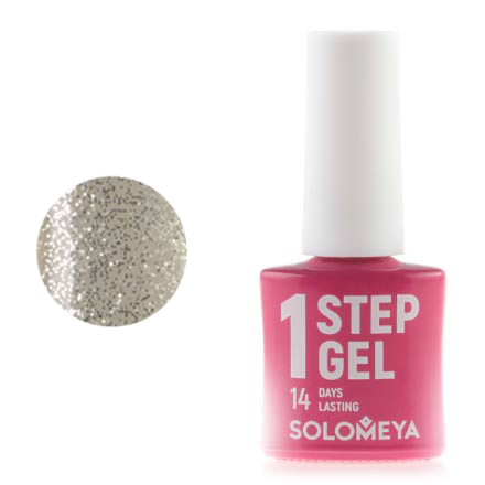 

Гель-лак Solomeya One Step № 36, Silver