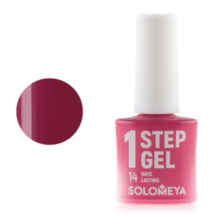 

Гель-лак Solomeya One Step № 10, Carmine