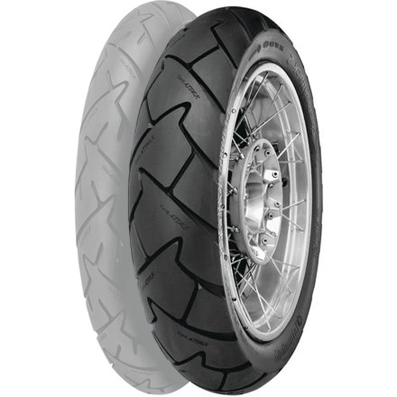 

Мотошина Continental ContiTrailAttack 2 140/80 - 18 70S TT Задняя (Rear)