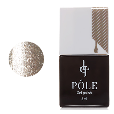 

Гель-лак POLE №223, Холодное золото