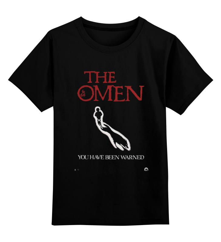

Детская футболка классическая Printio The omen 666, р. 104, Черный, 0000000703463