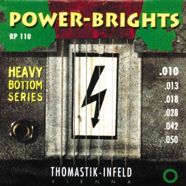 фото Струны для электрогитары thomastik rp110 power-brights heavy bottom