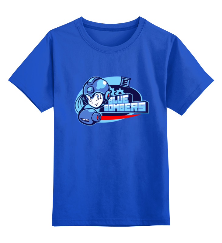 

Детская футболка классическая Printio Blue bombers, р. 104, Синий, 0000000702889