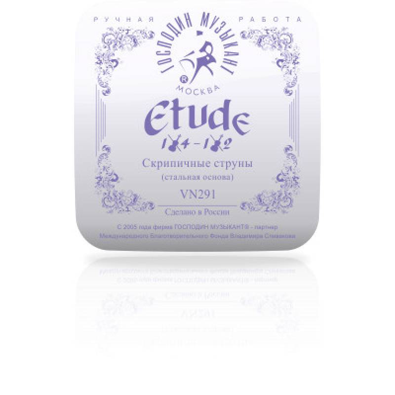 

Струны для скрипки Господин Музыкант VN291 ETUDE 1/4-1/2, VN291 ETUDE 1/4-1/2