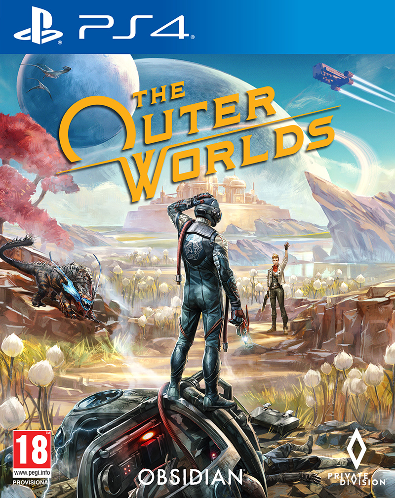 фото Игра the outer worlds (нет пленки на коробке) для playstation 4 private division