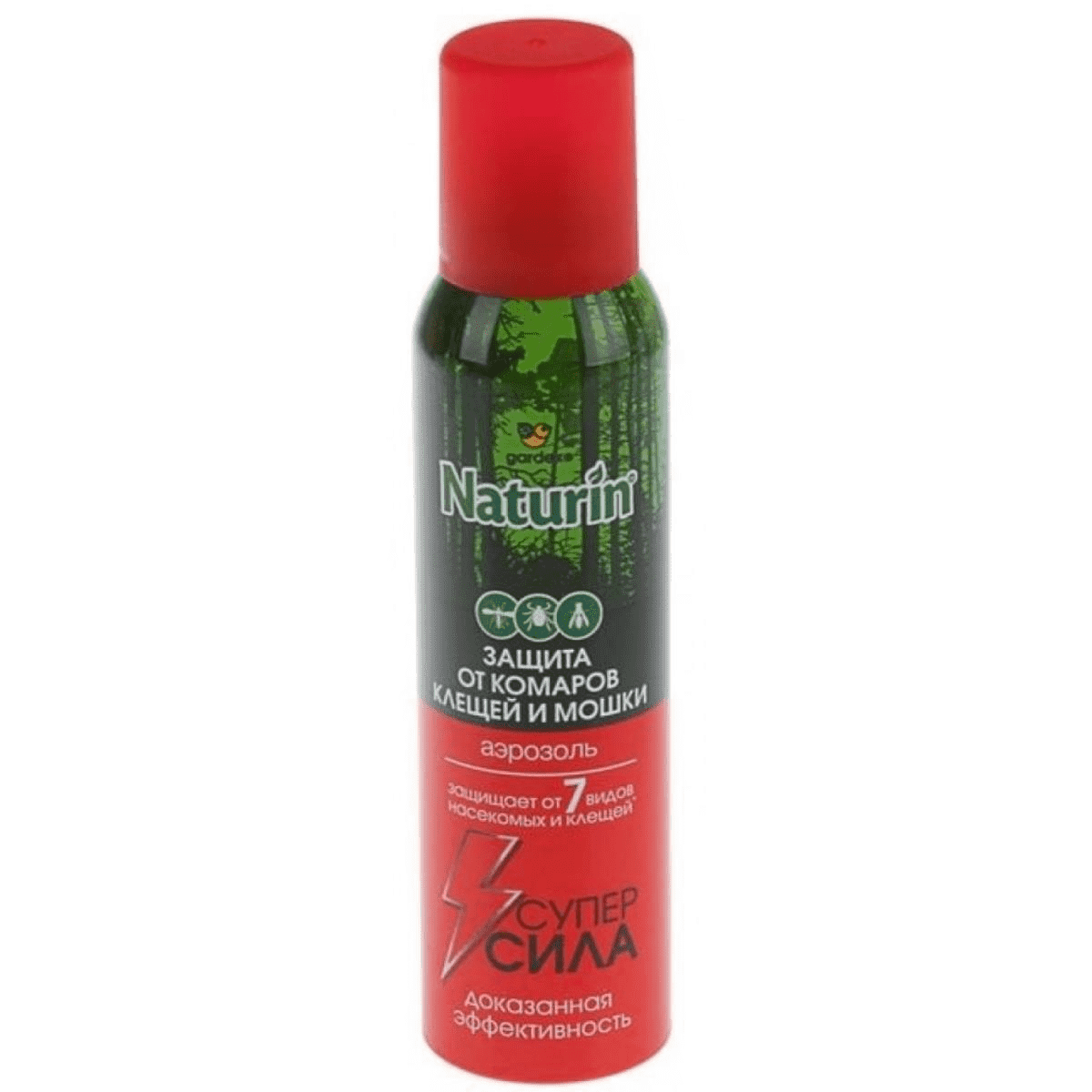 

Аэрозоль от насекомых Gardex Naturin 4640016745494 150 мл, Naturin
