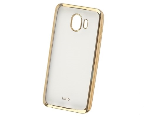 фото Чехол uniq glacier glitz для samsung galaxy j4 (2018) gold