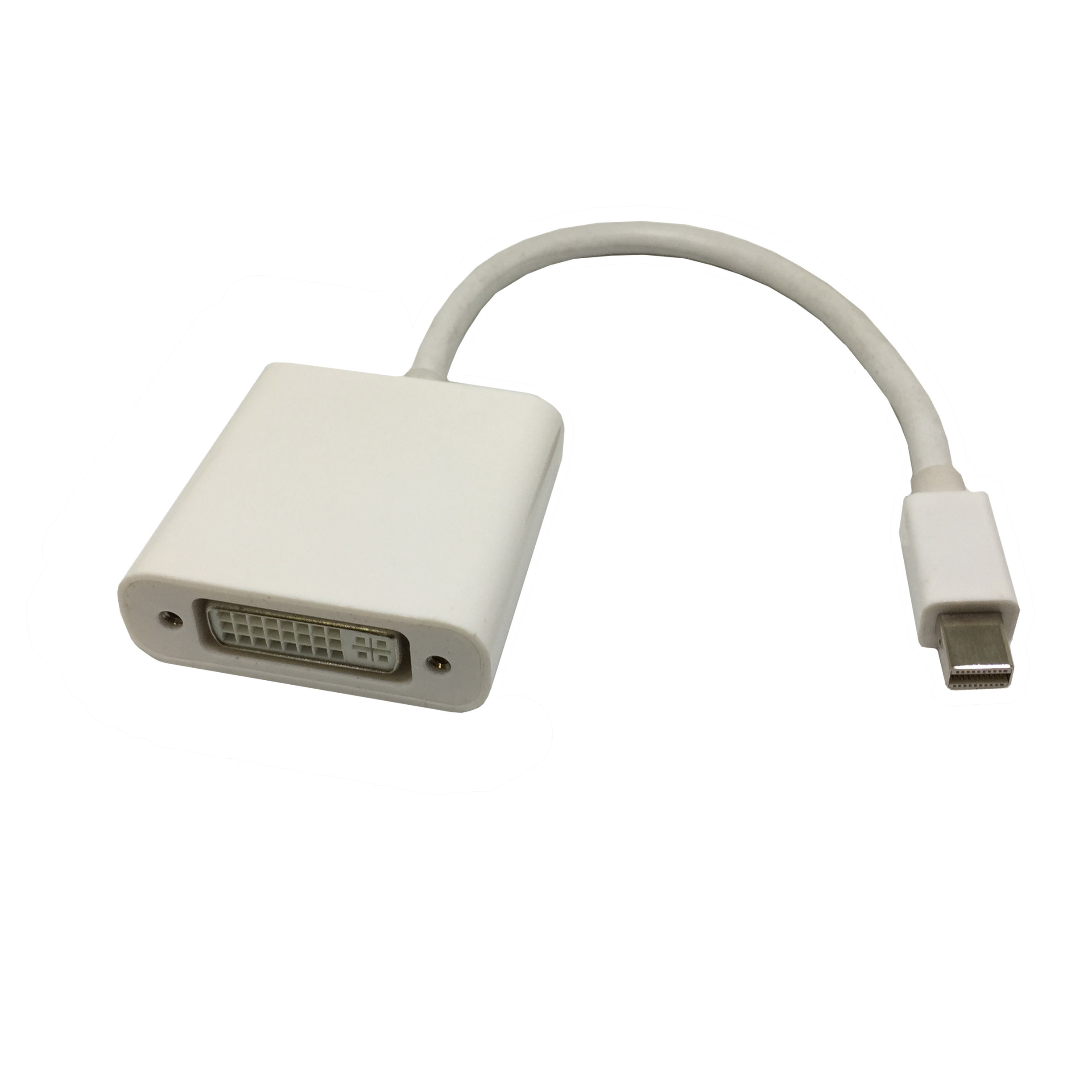 Адаптер Espada Mini DisplayPort-DVI , M-F 0,23м White (EMINIM-DVIF20)