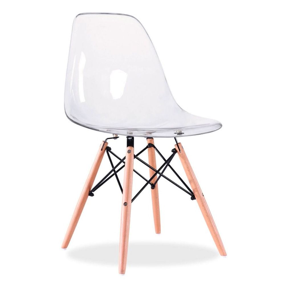 фото Стул bradex home eames fr 0044, прозрачный