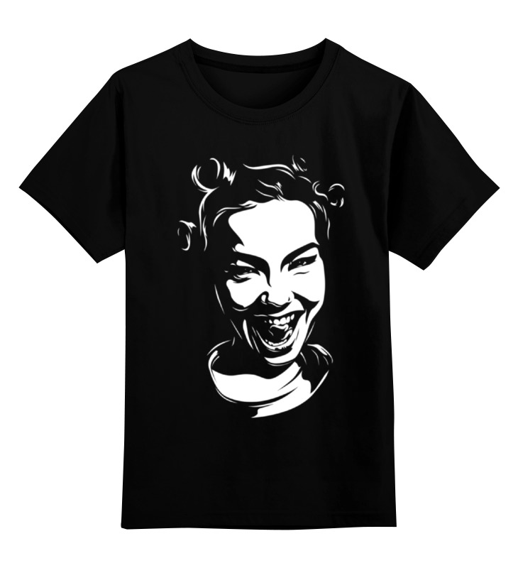 

Детская футболка классическая Printio Bjork, р. 116, Черный, 0000000709474