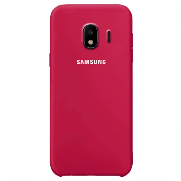 фото Cиликоновый чехол soft touch для samsung j400f galaxy j4 (2018) (розовый / pink) epik