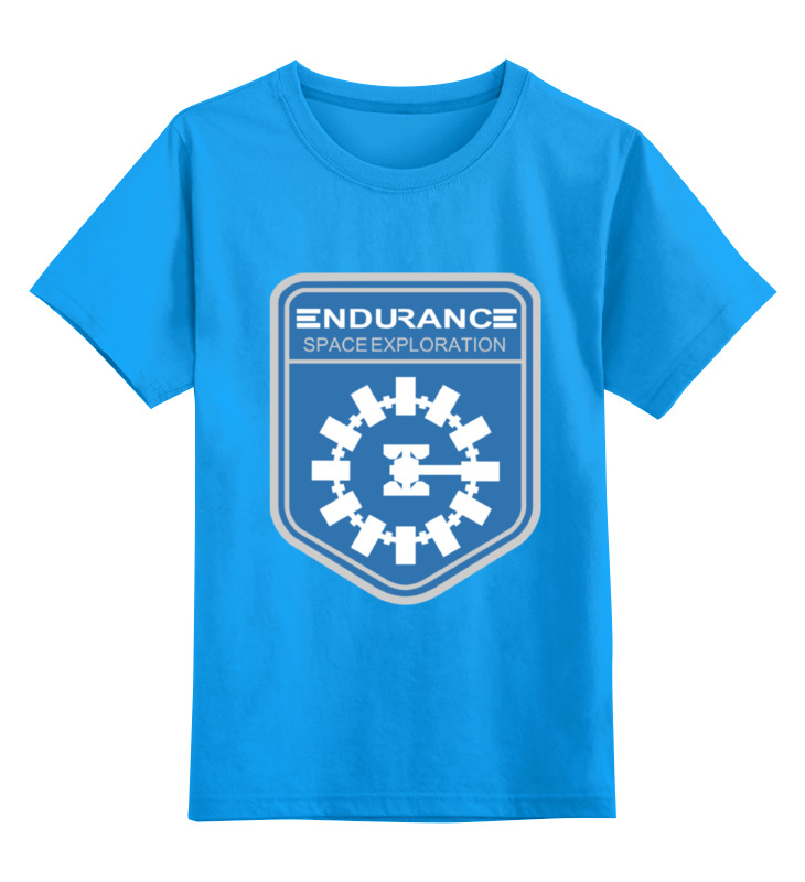 

Детская футболка классическая Printio Endurance, р. 116, Голубой, 0000000703852