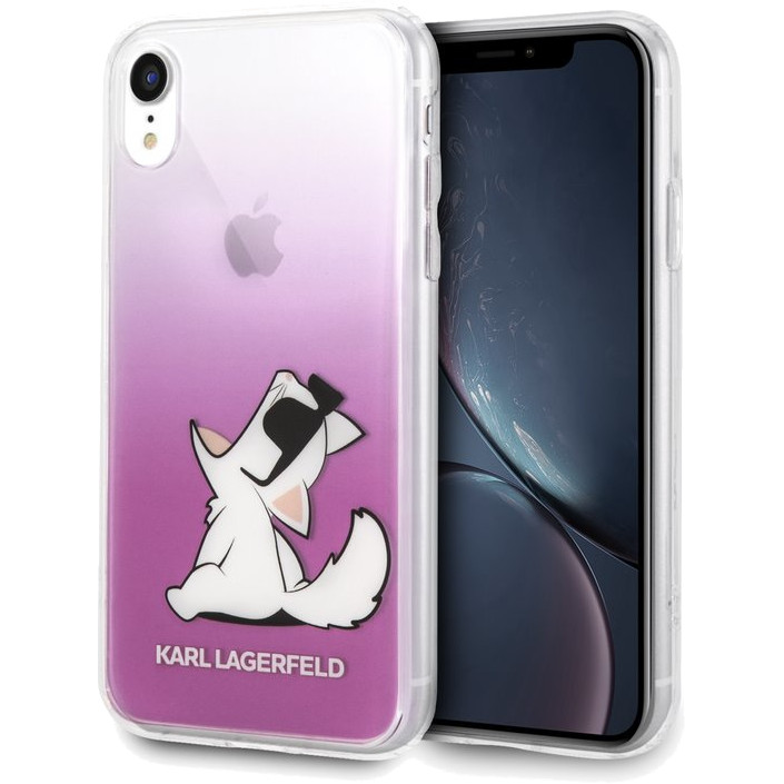 фото Чехол karl lagerfeld для apple iphone xr pink