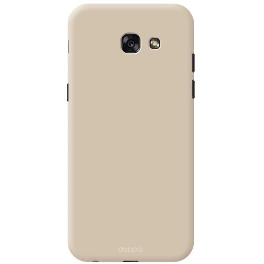 фото Чехол air case deppa (soft touch) для samsung a720 galaxy a7 (2017) (золотой) epik