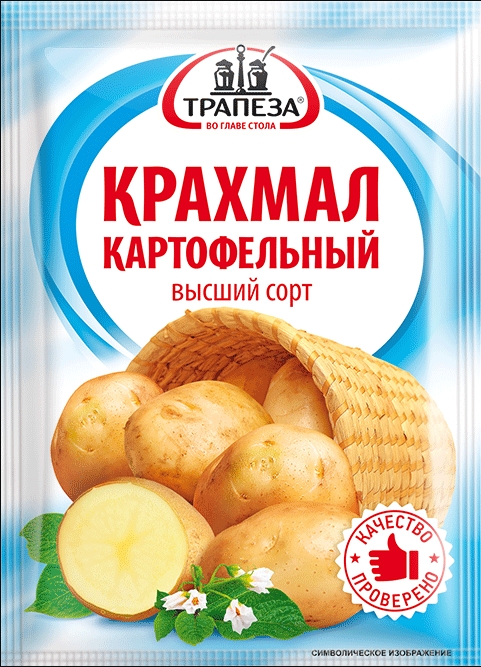 

Крахмал трапеза картофельный 100 г п/п новосибирский пк россия