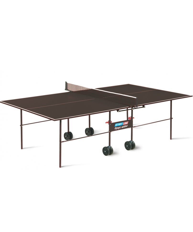 фото Теннисный стол start line olympic outdoor коричневый