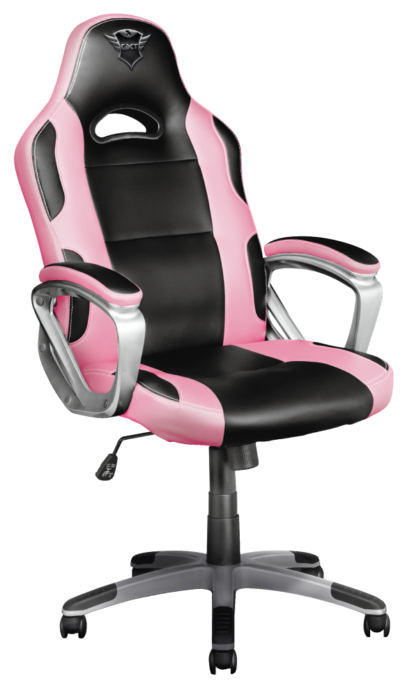 фото 23206 trust gxt 705p ryon игровое кресло, розовое (6/36)