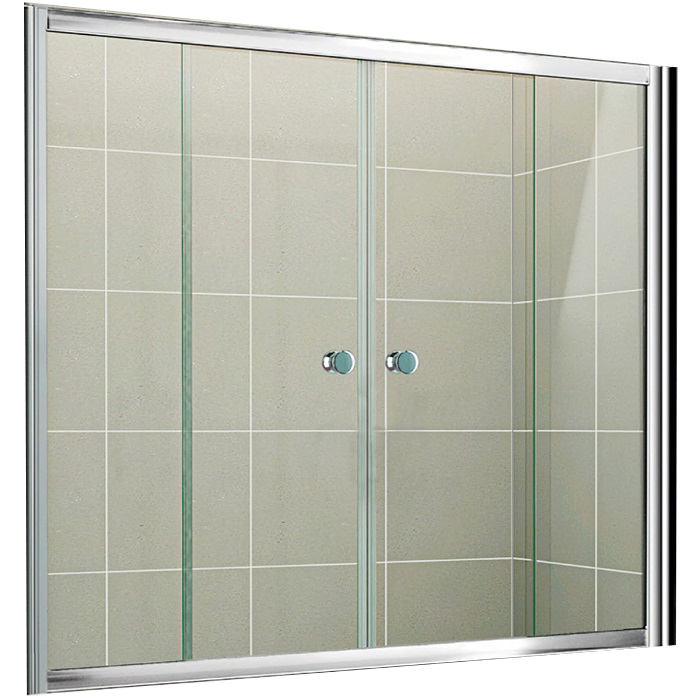 фото Душевая дверь в нишу cezares pratico bf2 190 c cr pratico-bf-2-190-c-cr