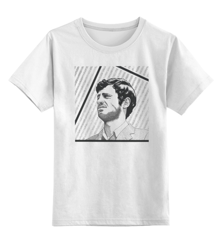 

Детская футболка классическая Printio Belmondo, р. 116, Белый, 0000000698769