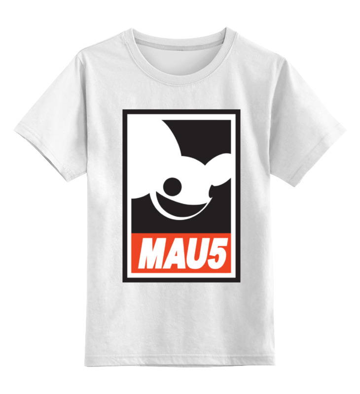 

Детская футболка классическая Printio Deadmau5, р. 128, Белый, 0000000711329