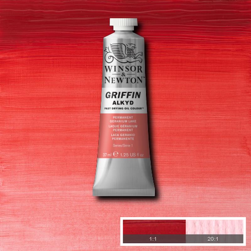 фото Алкидная краска winsor & newton "griffin" 37 мл перманентный зеленый winsor&newton