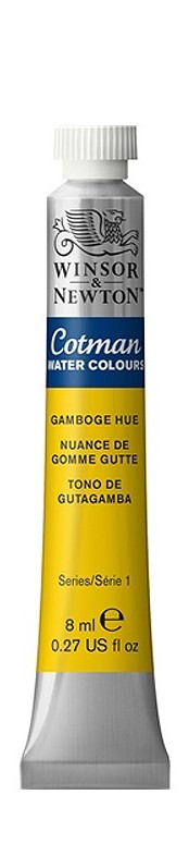 

Акварель Winsor&Newton Cotman 8 мл Гуммигутом-Теплый желтый, Cotman