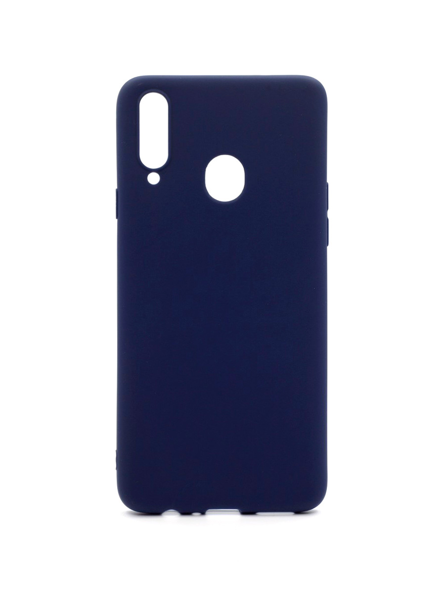 фото Чехол zibelino soft matte для samsung a20s (a207) blue