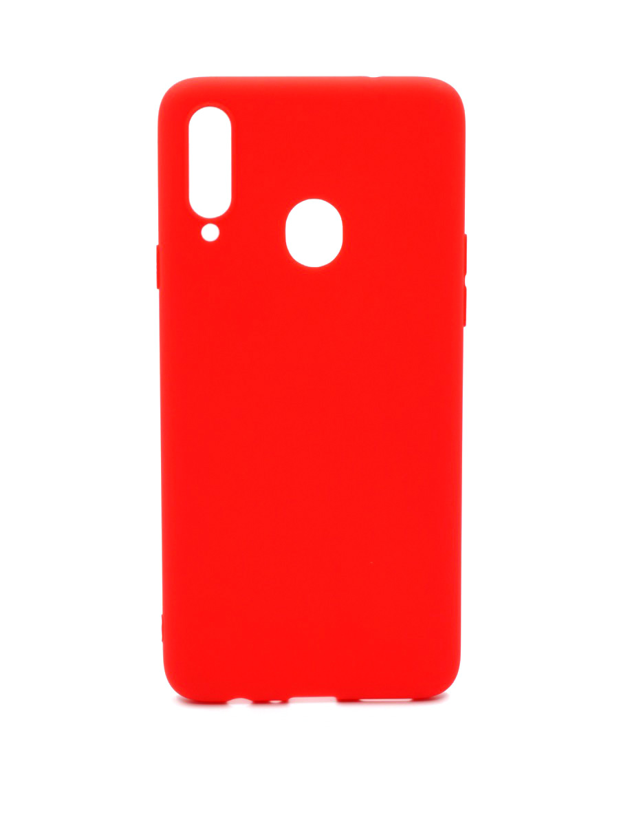 фото Чехол zibelino soft matte для samsung a20s (a207) red