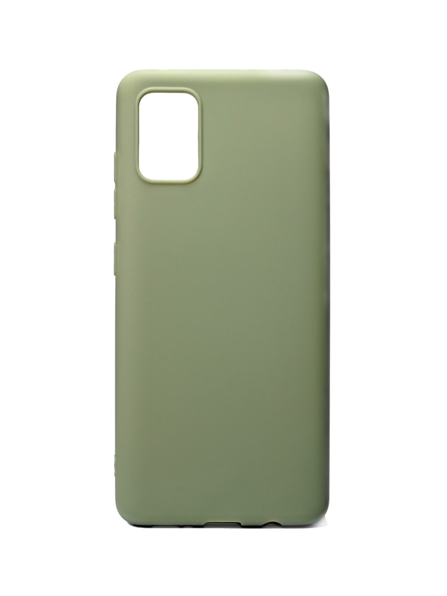 фото Чехол zibelino soft matte для samsung a51 (a515) (оливковый)