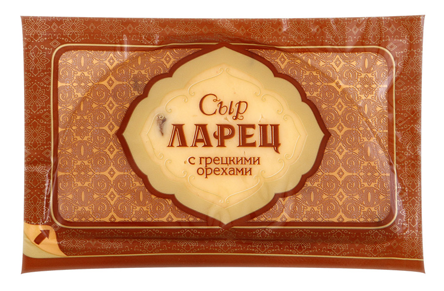 

Сыр ларец с грецкими орехами бзмж жир. 50 % 255 г п/п ооо "бобровский сырзавод" россия