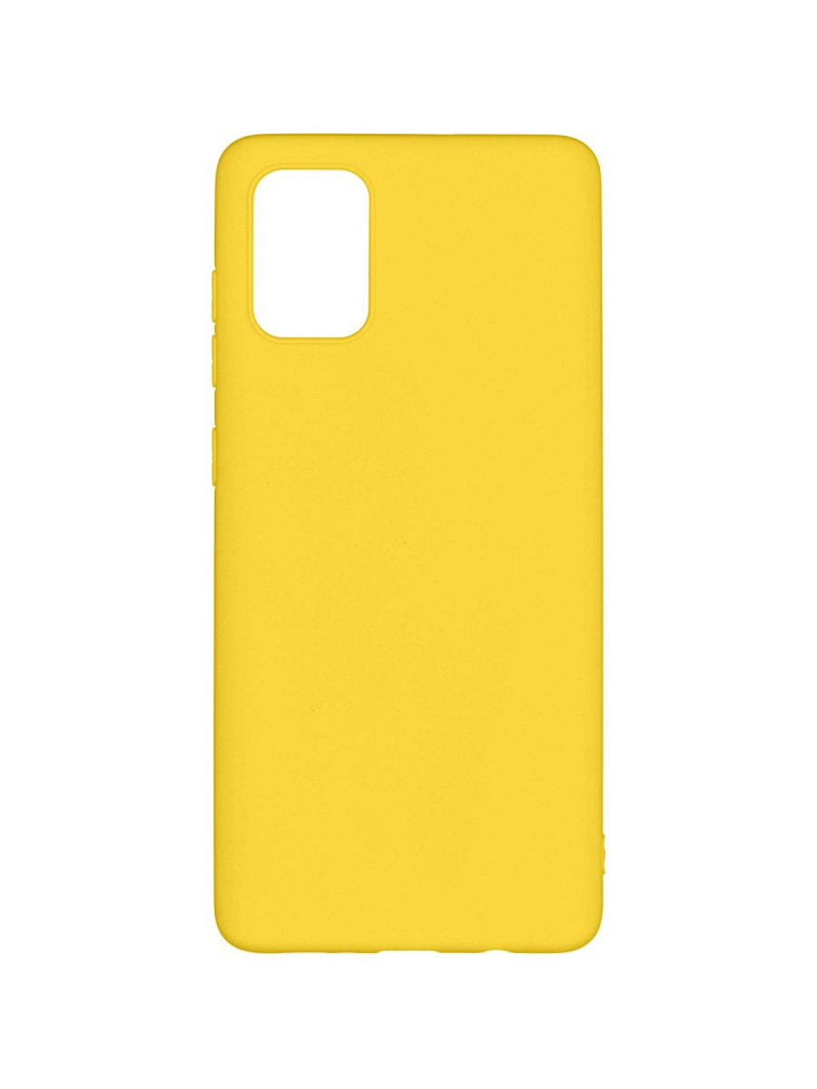 фото Чехол zibelino soft matte для samsung a71 (a715) (yellow)