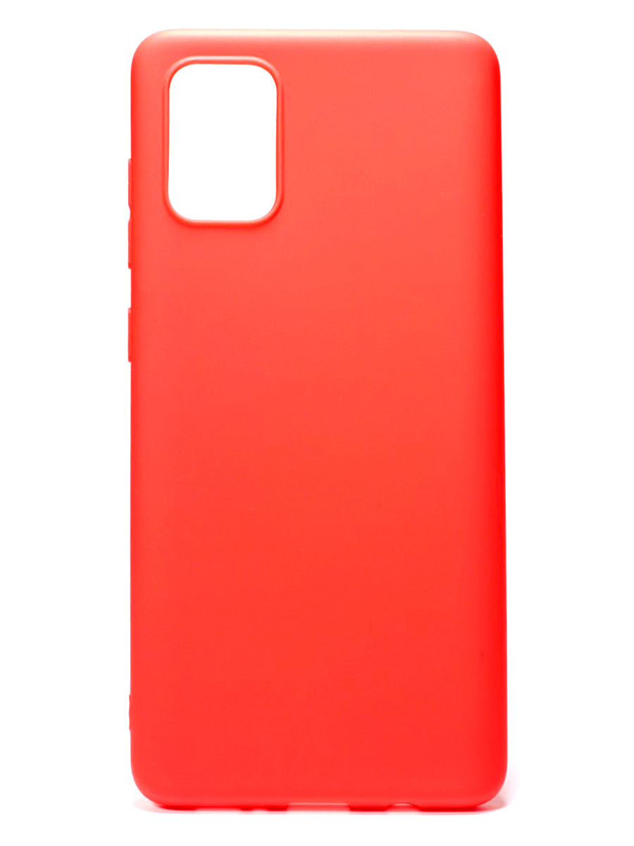 фото Чехол zibelino soft matte для samsung a71 (a715) red