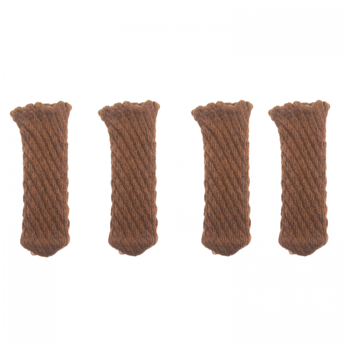 фото Мебельный наконечник (носок) home comfort лолита 4 шт, коричневый